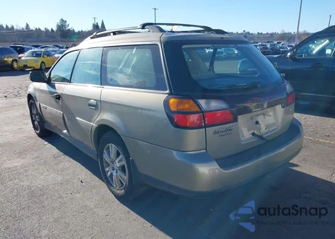 2004 Subaru Outback H6-3.0 W/35Th Anniversary Edition from USA, damaged, VIN 4S3BH815X47628042